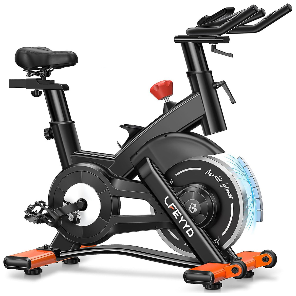 Pooboo Exercise Bike,400LB Mag - Exercise Bike Magnetic Resistance recension och pris