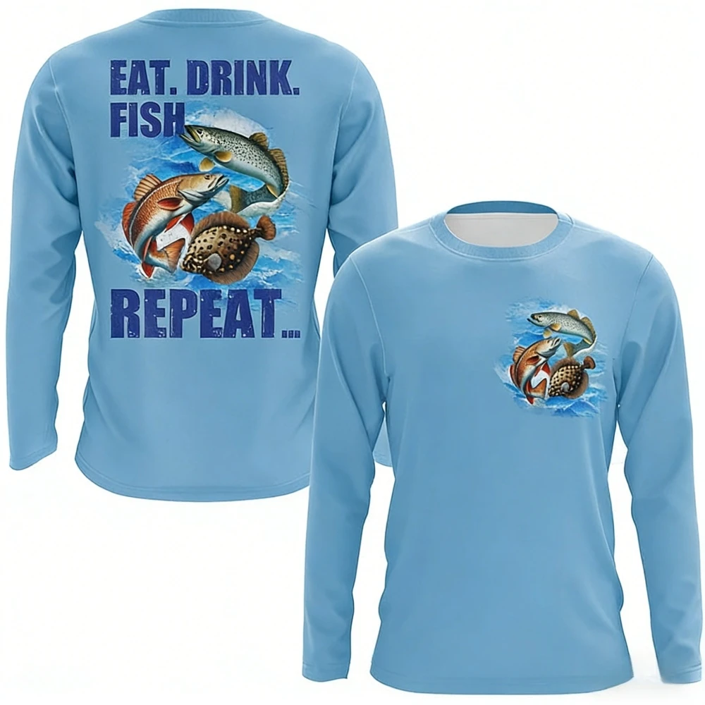 Mens Fishing Shirt Long Sleeve - Hiking recension och pris
