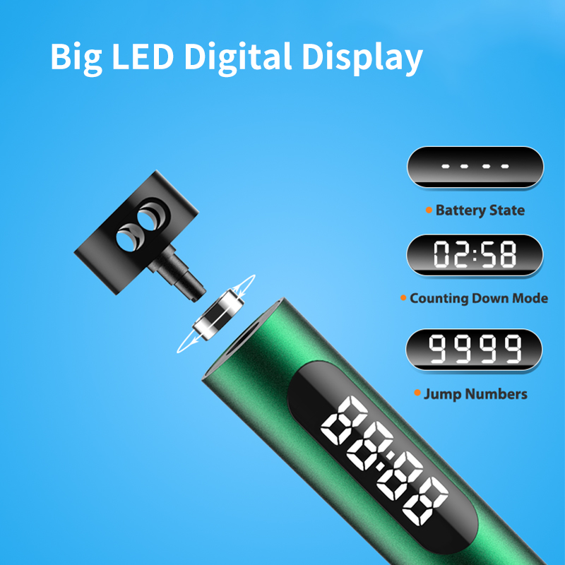 High Quality Cordless Skipping - Smart Jump Rope Digital Counter recension och pris